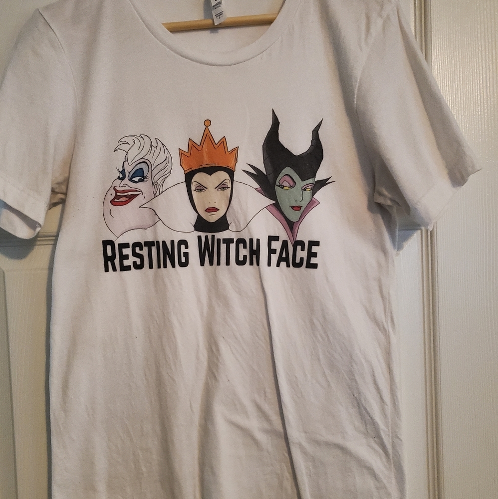 Disney Villain Witch Face shirt